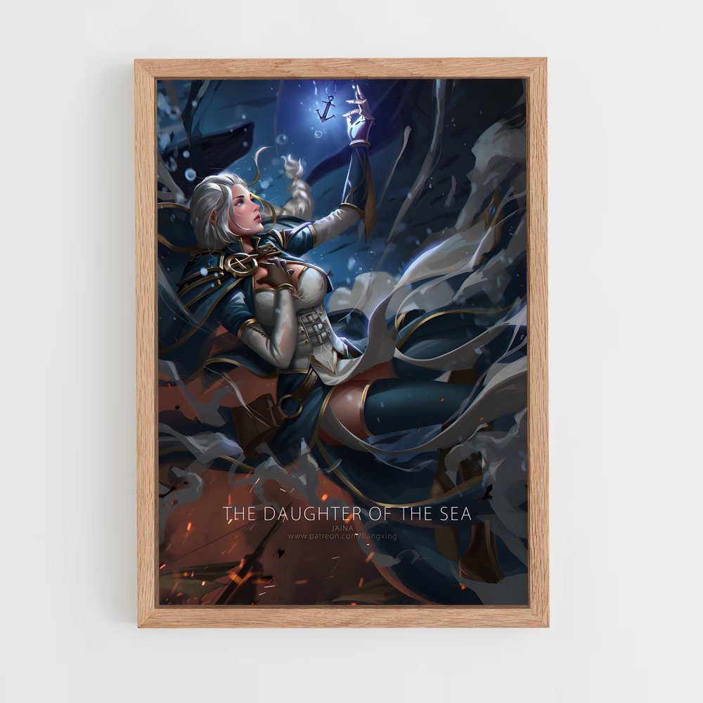 Poster Jaina la Sage – affiche World of Warcraft (vue 4)